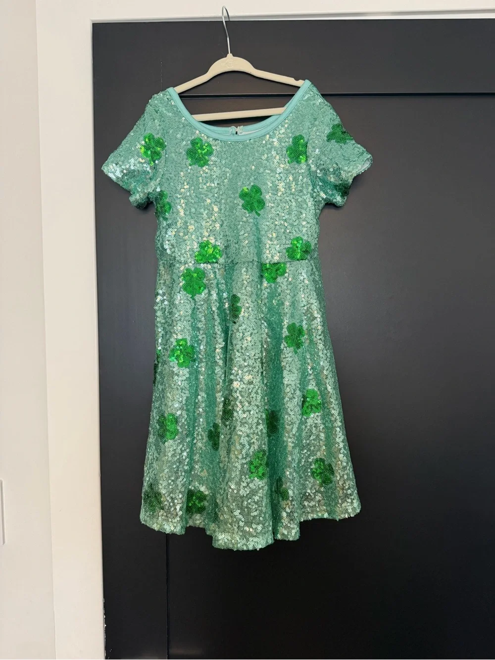 4 girls holiday sequin dresses bundle